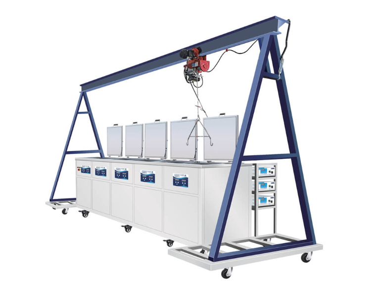 傳送帶式超聲波清洗機 傳送帶式超聲波清洗機