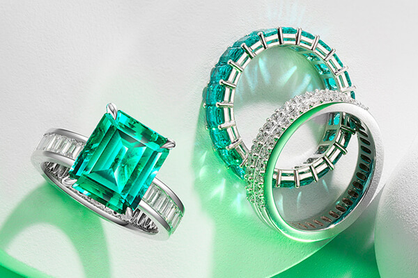 祖母綠鉆戒 祖母綠鉆戒