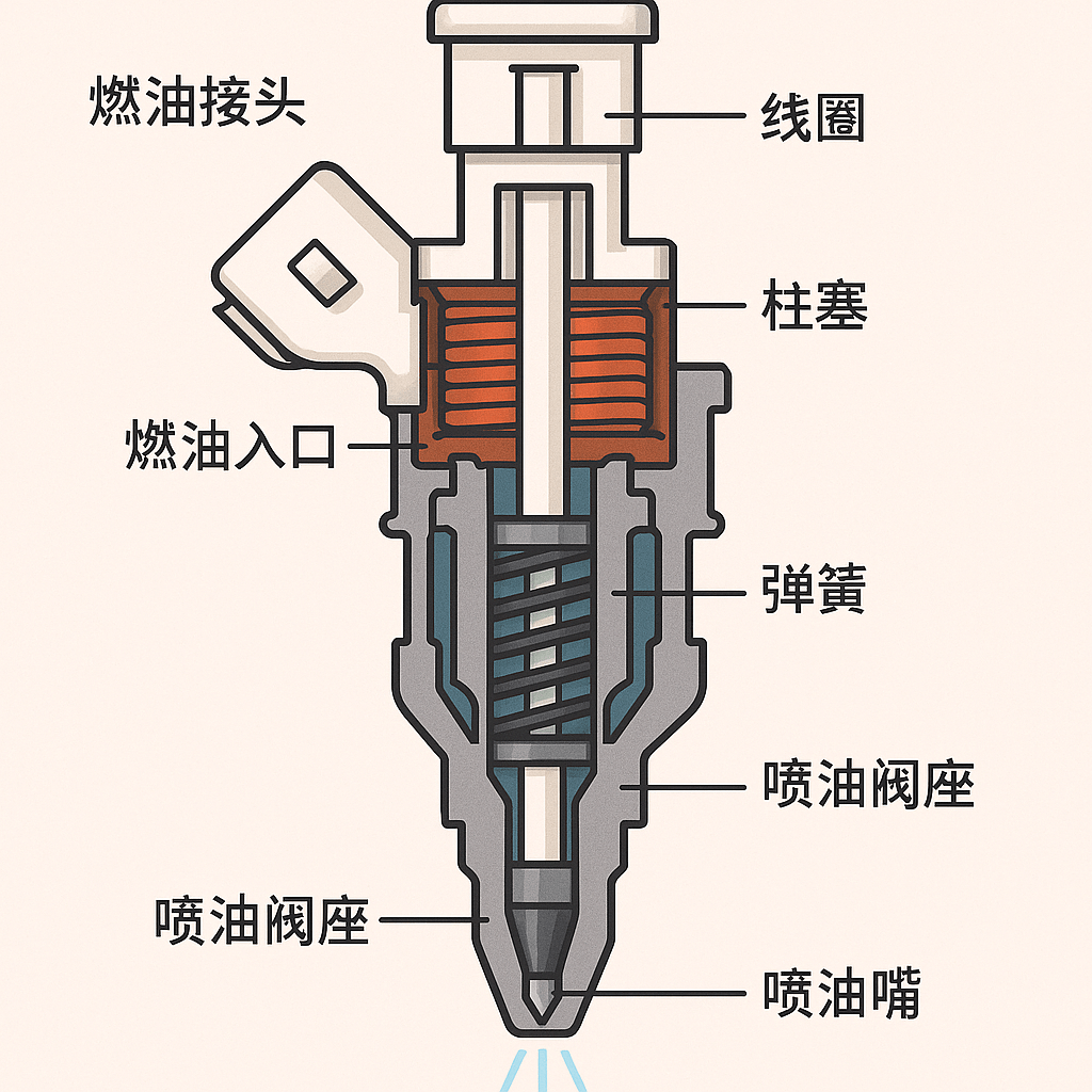 燃油噴射器結構 燃油噴射器結構