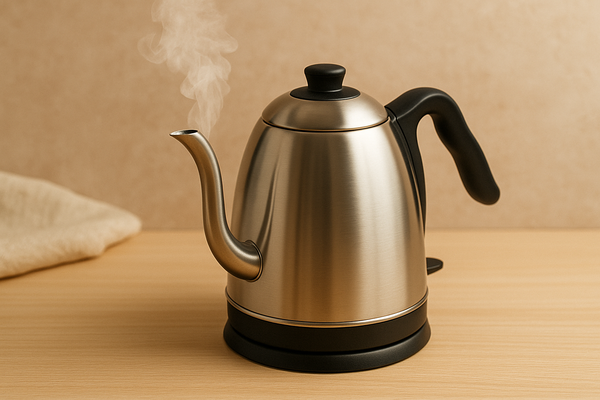 茶壺里面裝著熱水 茶壺里面裝著熱水